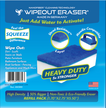 High Density WipeOut Magic Sponge Refill Pack